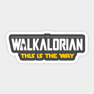 WALKALORIAN Sticker